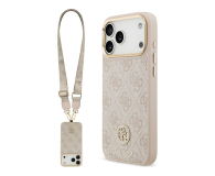 Etui / obudowa na smartfona Guess 4G Strass Logo & Big Strap MagSafe do iPhone 17 Pro Max